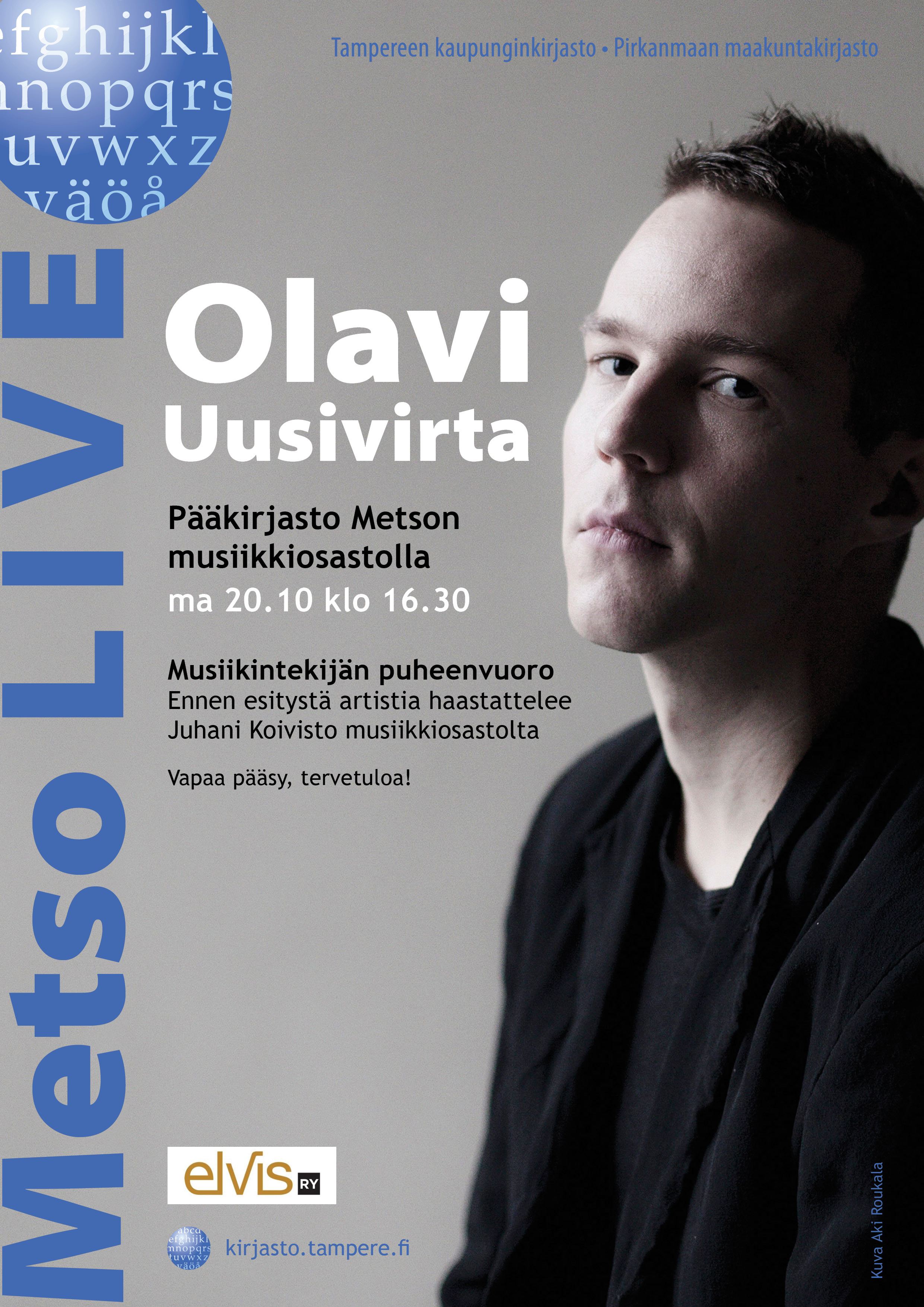 Metso LIVE 20. lokakuuta 2014: Olavi Uusivirta.