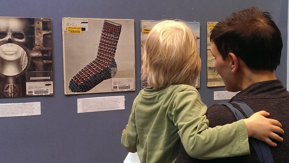 Tunnelmaa Saundiholvin äärellä Kallion kirjastossa 2014.