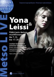 Metso LIVE: Yona & Leissi 7.12.