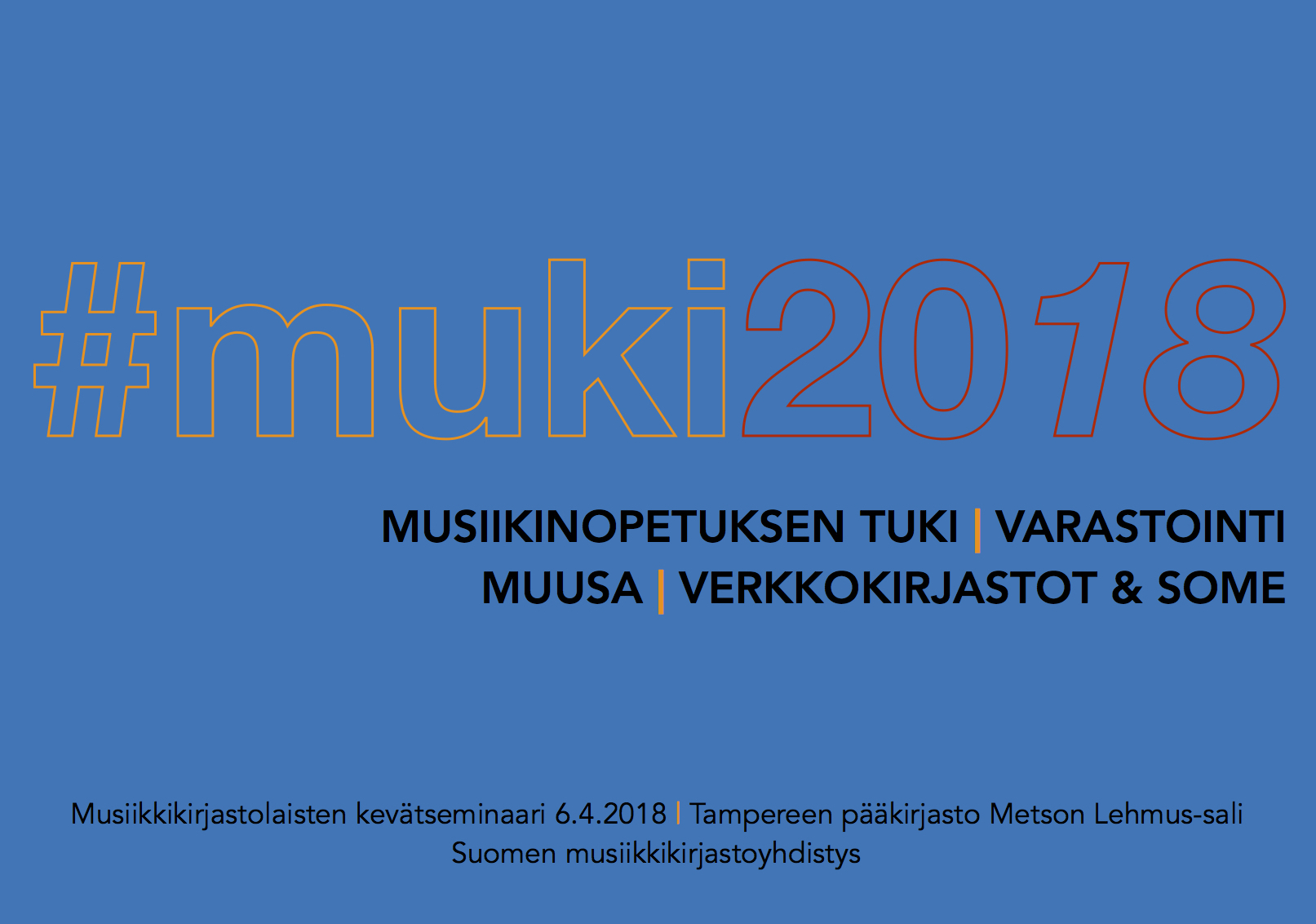 Kevätseminaari 2018.