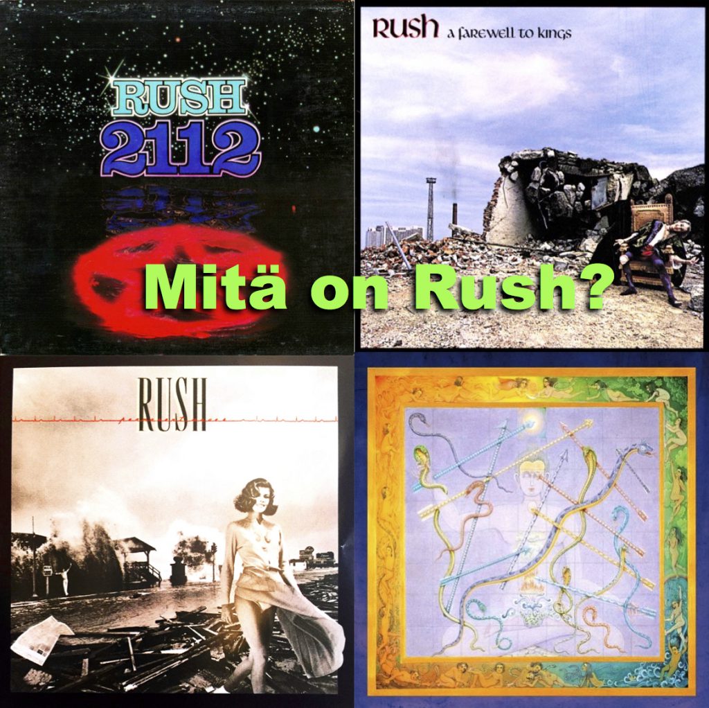 Mitä on Rush? Vinkkejä kirjastoblogista Levyhyllyt.