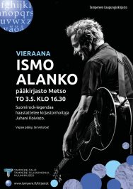 Ismo Alanko oli Juhani Koiviston haastateltavana 3.5.2018.