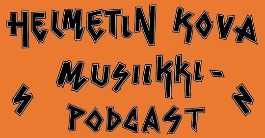 Helmetin kova musiikkipodcast. Logo: Karoliina Havaste.