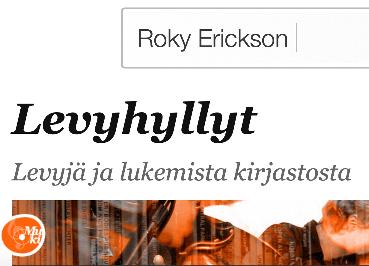 Levyhyllyt | Musiikkikirjastot.fi.