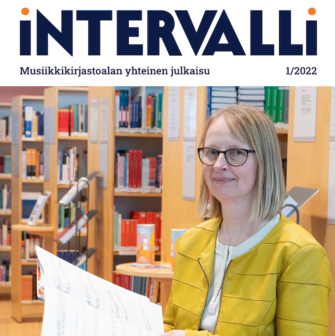 Intervalli 1/2022. Kannen valokuva: Sanni Koskimies-Chiba