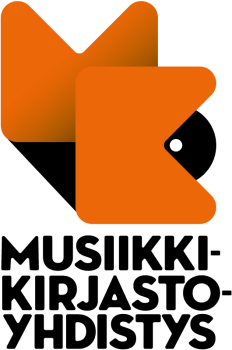 Musiikkikirjastoyhdistys. Logo: Oskar Salo 2025