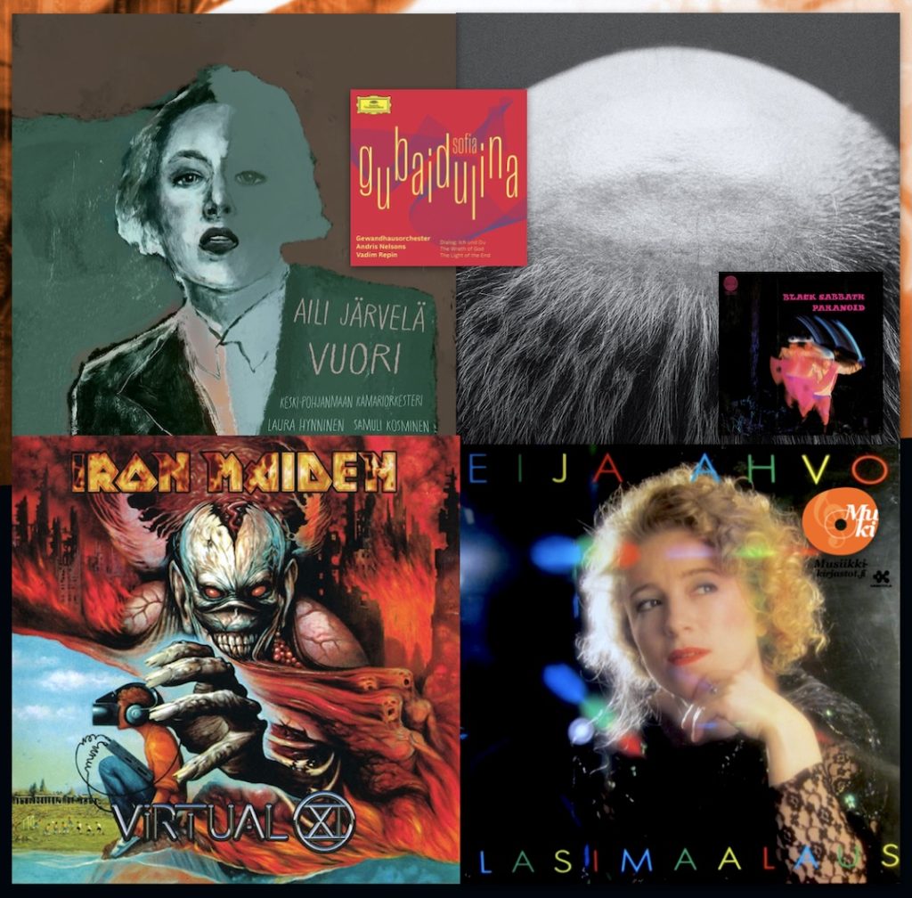 Kuusi uusinta Levyhyllyissä 7.11.2025 • Iron Maiden ja Judas Priest '90-luvulla •• Aili Järvelä •• Eija Ahvo ••
Vasas flora och fauna •• Black Sabbath •• Sofija Guibaidulina
