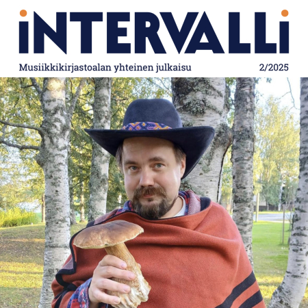 Intervalli 2/2025. Kansikuva Jaakko Laitisesta: Lola Cervantes