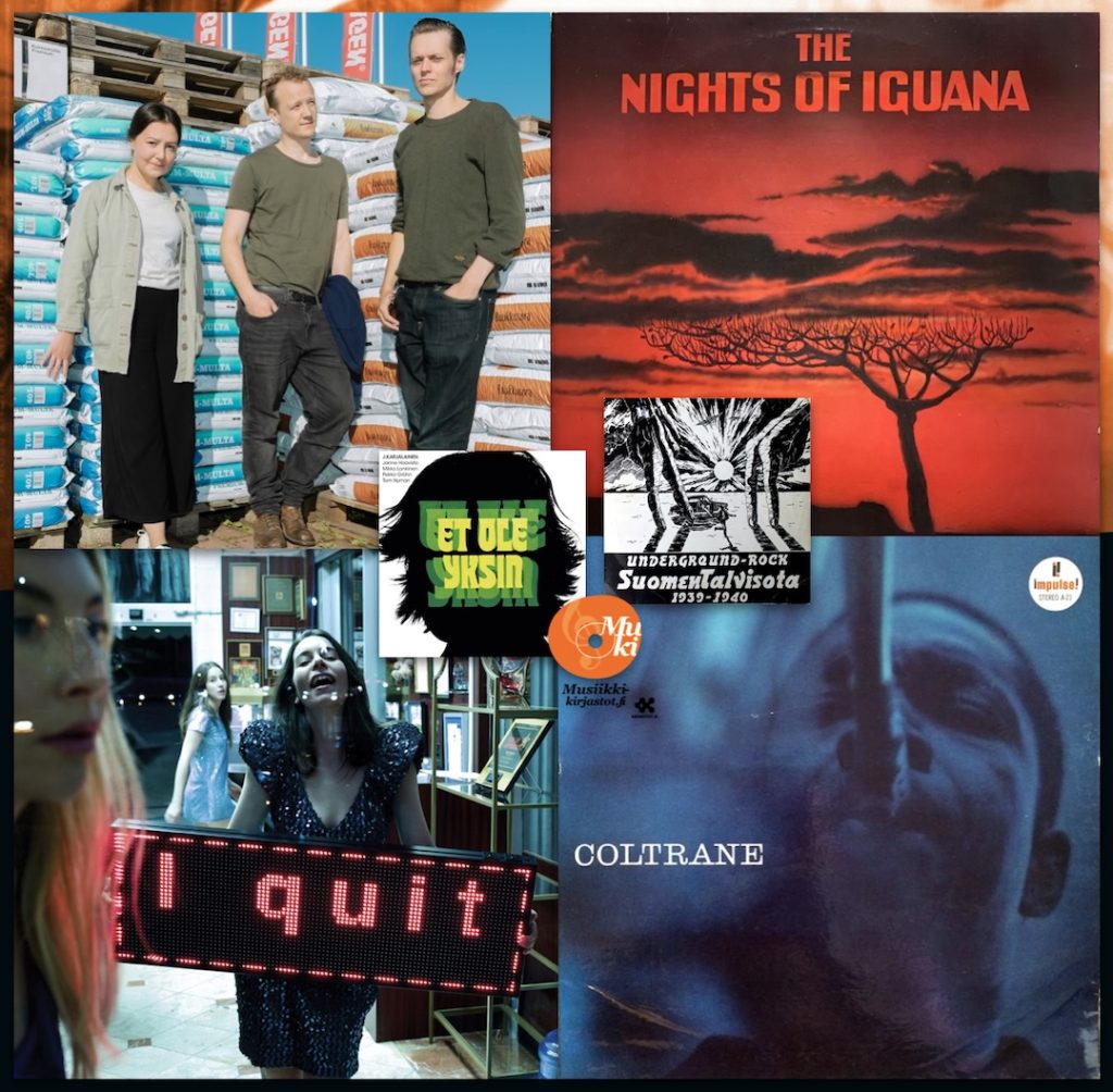 Kuusi uusinta Levyhyllyissä 12.12.2025 • The Nights Of Iguana •• Vasas flora och fauna •• John Coltrane & Impulse! 1/3 •• HAIM •• J. Karjalainen 3/3 •• Suomen Talvisota 1939–1940