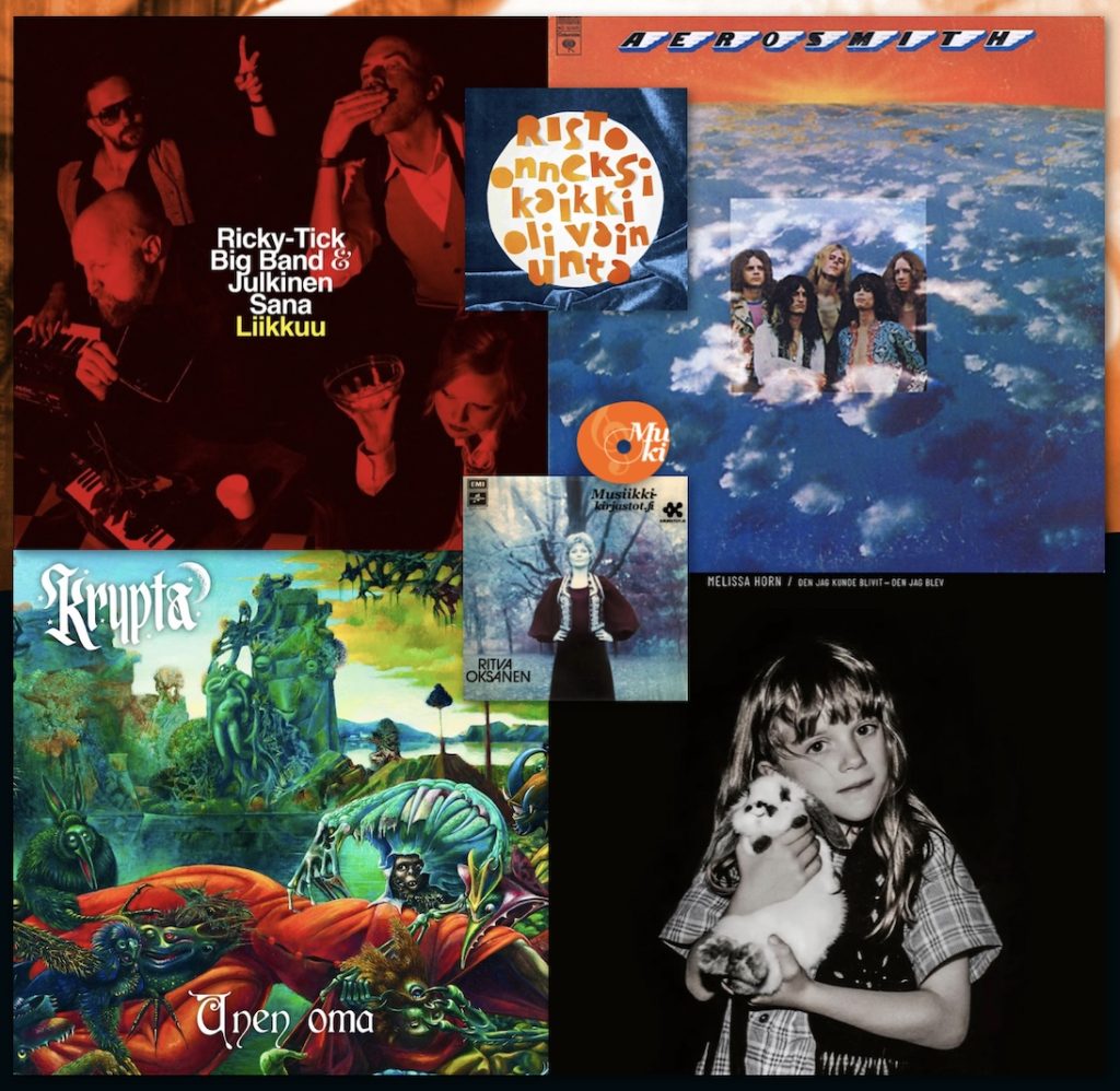 Kuusi uusinta Levyhyllyissä 19.4.2026 • Aerosmith •• Ricky-Tick Big Band & Julkinen Sana •• Melissa Horn •• Krypta •• Ritva Oksanen •• Risto