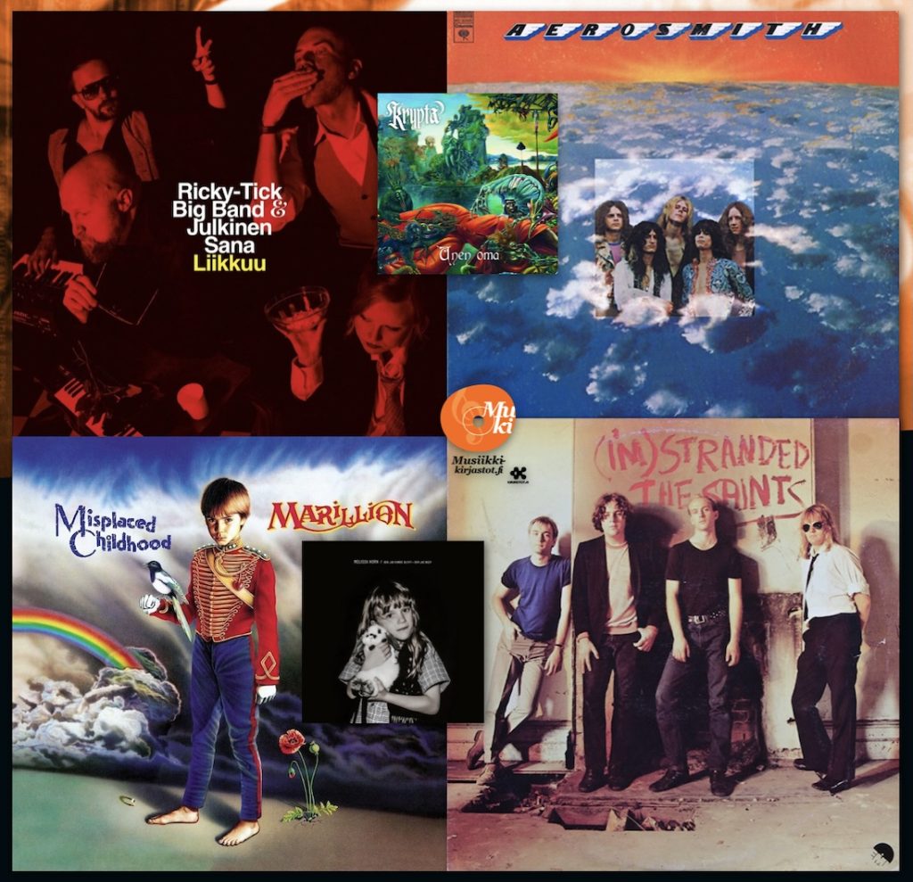 Kuusi uusinta Levyhyllyissä 24.4.2026 •
The Saints •• Marillion •• Aerosmith •• Ricky-Tick Big Band & Julkinen Sana •• Melissa Horn •• Krypta