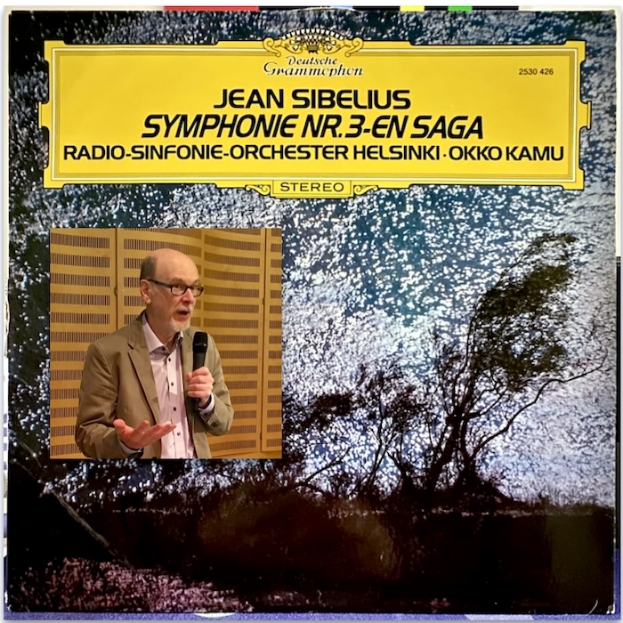 Pekka Gronow ja Sibelius-levytys (DG 1973). Kollaasi: Tuomas Pelttari