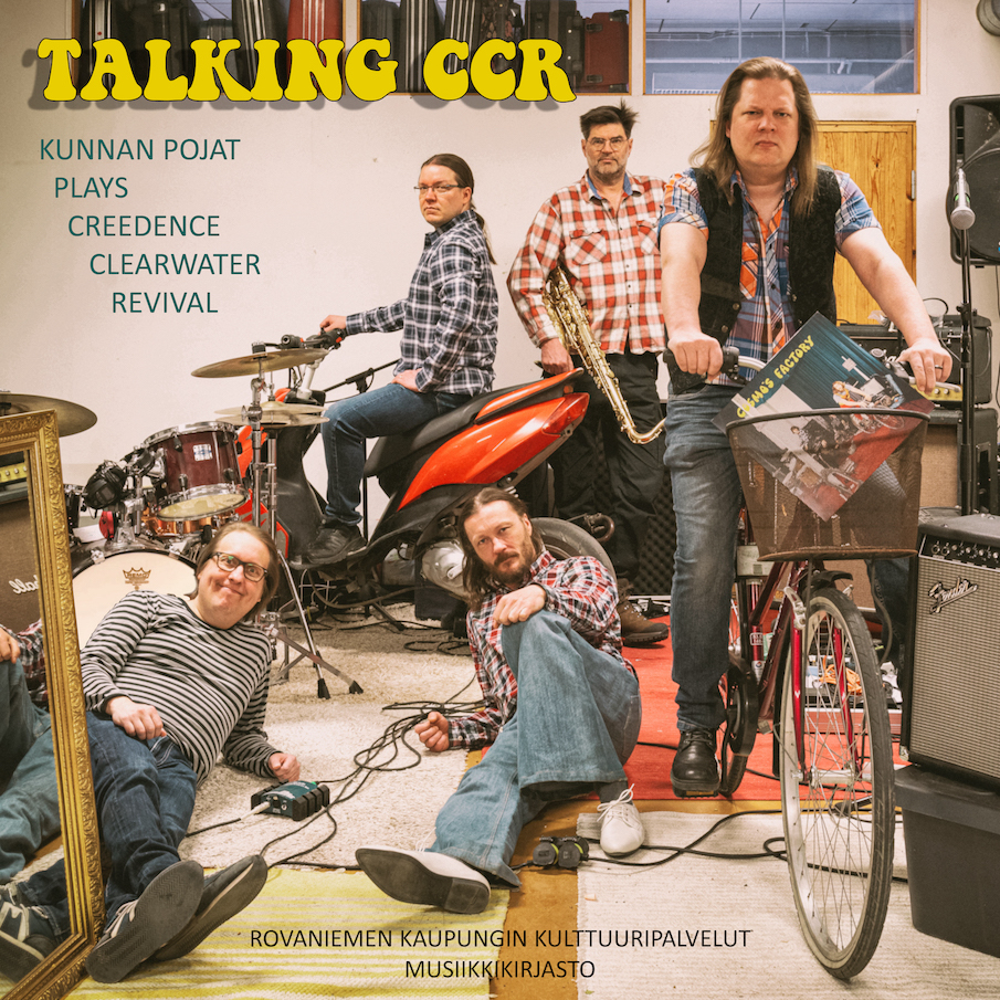 Talking CCR • Kunnan Pojat plays Creedence Clearwater Revival. Kuva: Tatu Kantomaa