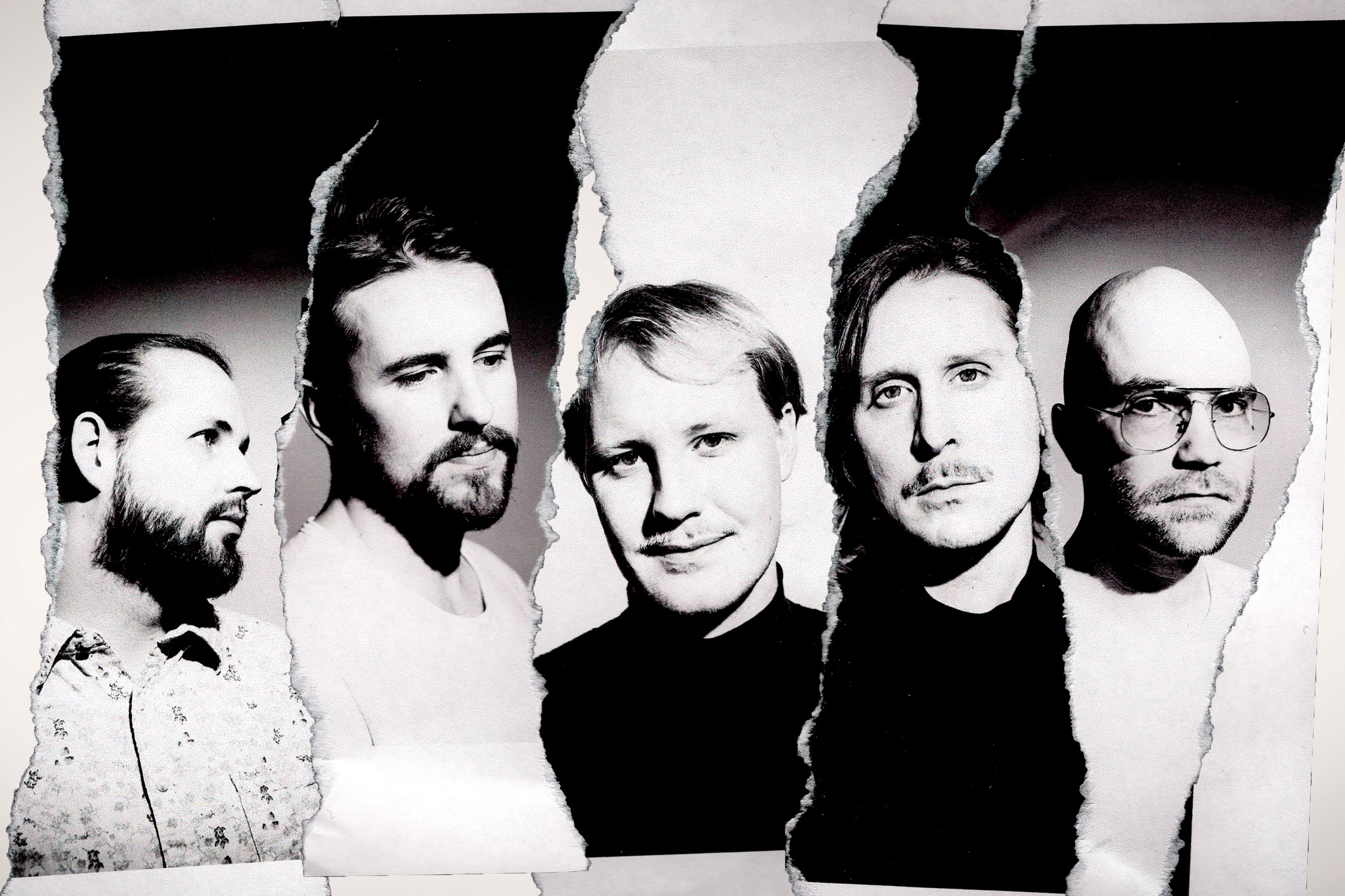 221018 The Post band promo material. From left: Aleksi Öyry, Eero Hallikainen, Oiva Ristimäki, Walter Metsärinne, Lassi Övermark. Photography: Ella Kiviniemi