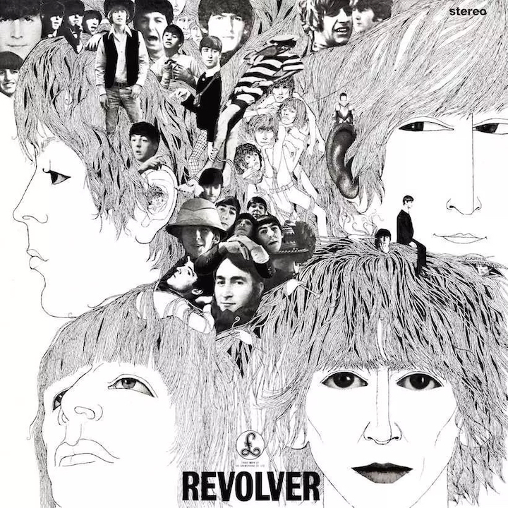 The Beatles: Revolver (Parlophone 1966). Kansitaide: Klaus Voormann