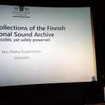 Aku-Pekka Kurjenniemi BAAC:n konferenssissa Tallinnassa. Kuva: Inka Myyry