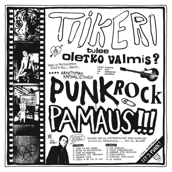 Tiikeri: Punk rock pamaus!!! (Open Up And Bleed Recordings/Vox Populi 2023).