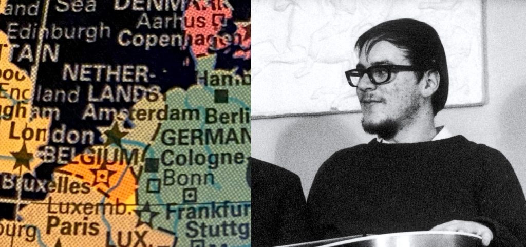 Pekka Gronow katsoo Alankomaihin. Banneri: Tuomas Pelttari 24.4.2025