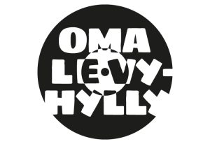Oma levyhylly. Logo: Harri Oksanen 2025