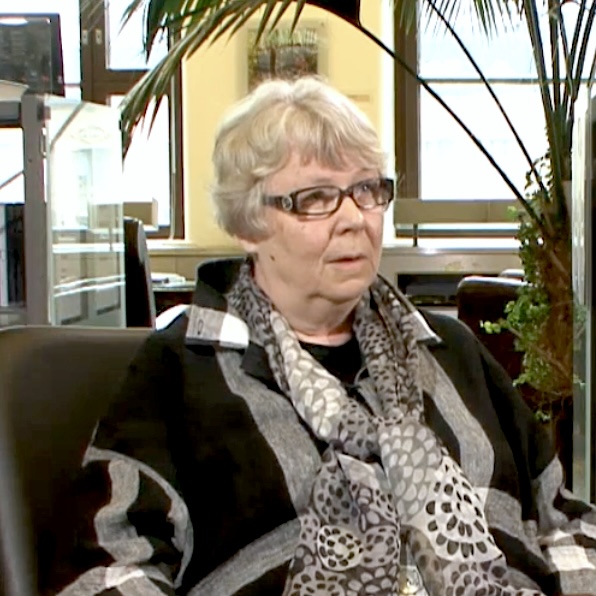 Riitta Aalto-Koistinen vuonna 2010. Kuva: Kirjastokaista