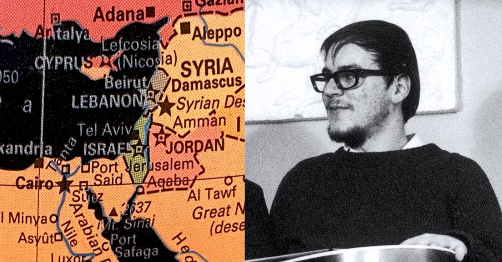 Pekka Gronow katsoo Israeliin