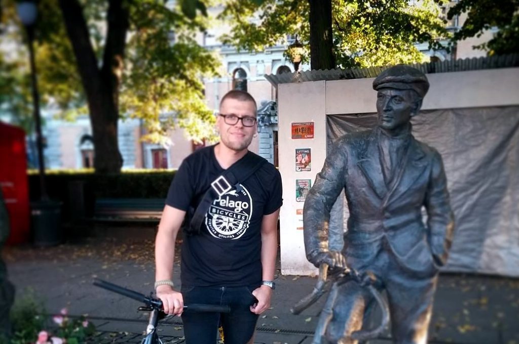 Antti Impivaara Oslossa.