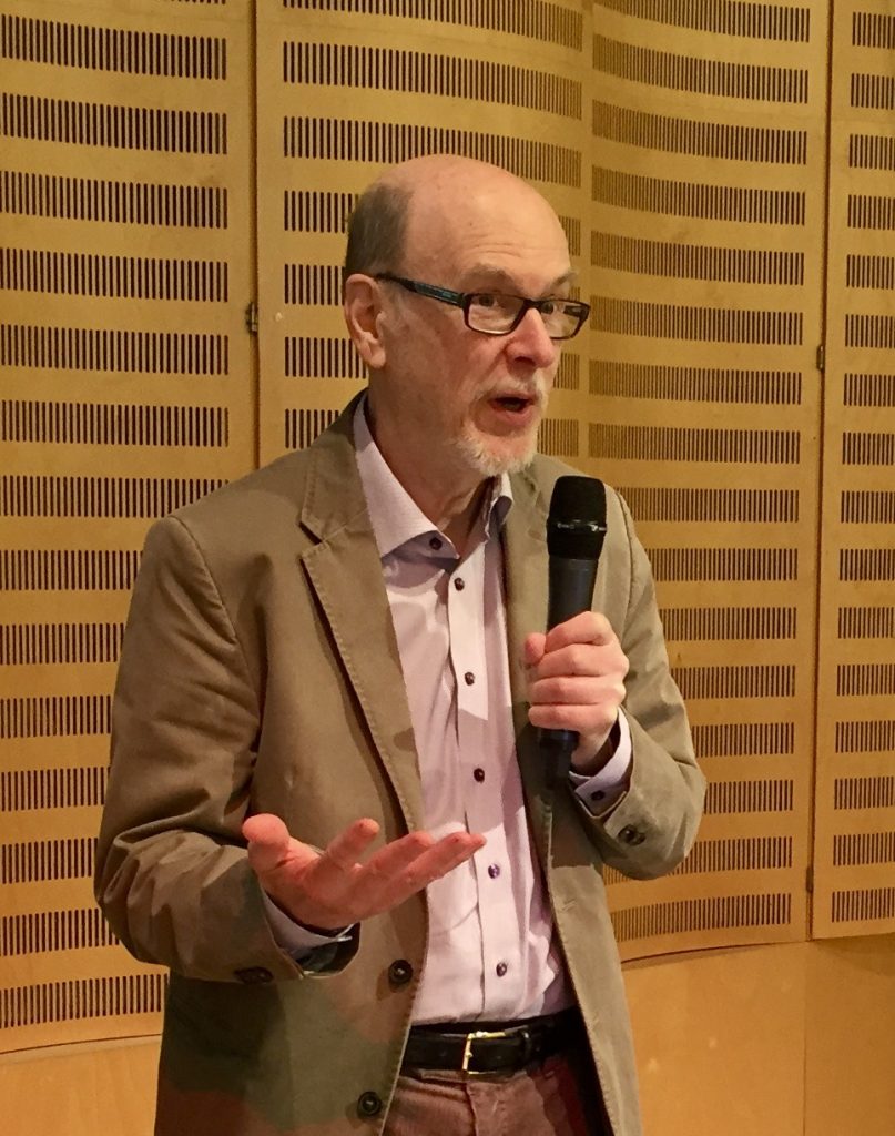 Pekka Gronow 24.4.2015 Kevätseminaari Tampereen Metso. Kuva: Tuomas Pelttari