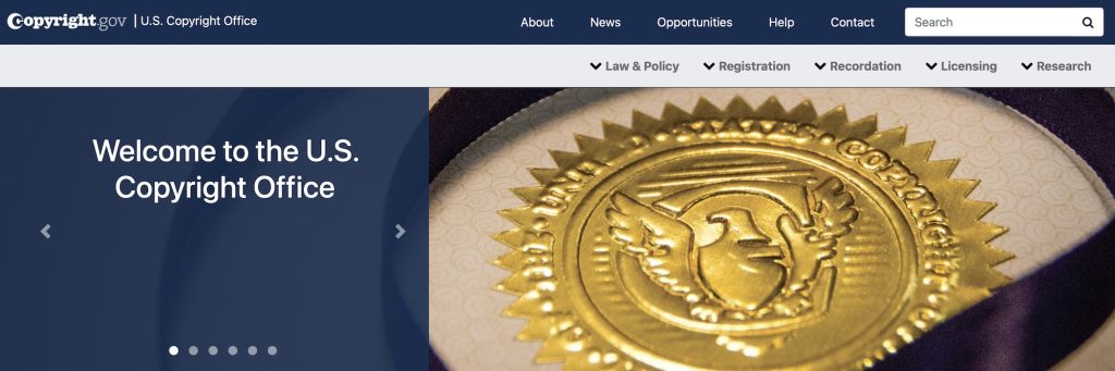 Copyright.gov eli U.S. Copyright Office