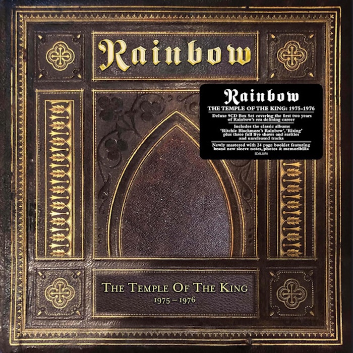 Rainbow: The Temple Of The King 1975–1976 (Edsel Records 2026). Kansitaide: Hugh Gilmour