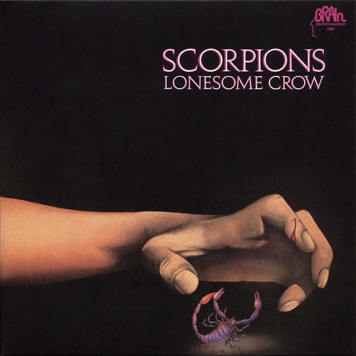 Scorpions: Lonesome Crow (Brain / Metronome 1972). Kansitaide: Wandrey's Studio