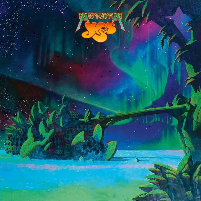 Yes: Aurora (Inside Out 2026). Kansitaide: Roger Dean