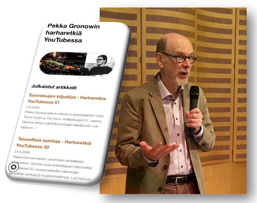 Pekka Gronow 24.4.2015 Kevätseminaari Tampereen Metso. Kuva: Tuomas Pelttari. Kollaasi: Tuomas Pelttari 20.8.2026