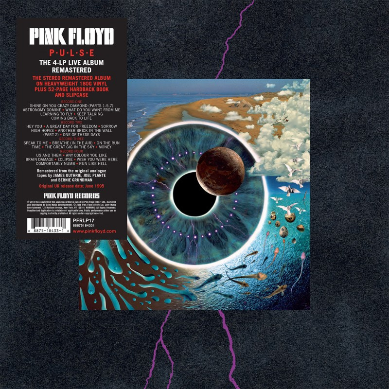 Pink Floyd: Pulse (1995 | Uusi 4LP-painos 2018).