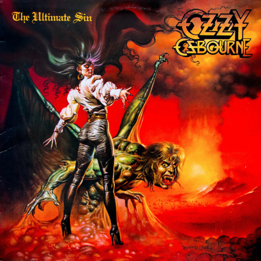 Ozzy Osbourne: The Ultimate Sin (Epic 1986).