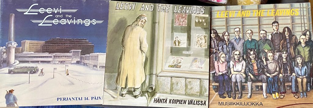 Leevi And The Leavings -albumit 1986–1989: Perjantai 14. päivä • Häntä koipien välissä • Musiikkiluokka • Kuva: Tuomas Pelttari