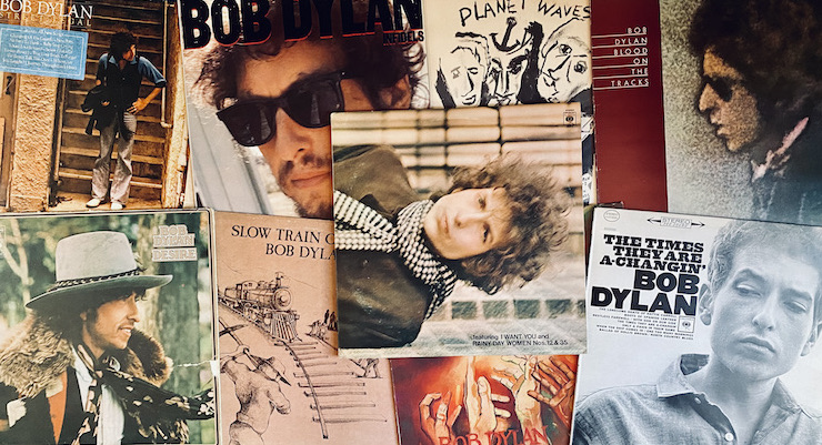 Laulaja-lauluntekijä Bob Dylanin albumituotanto ulottuu seitsemälle vuosikymmenelle. Kuva: Tuomas Pelttari