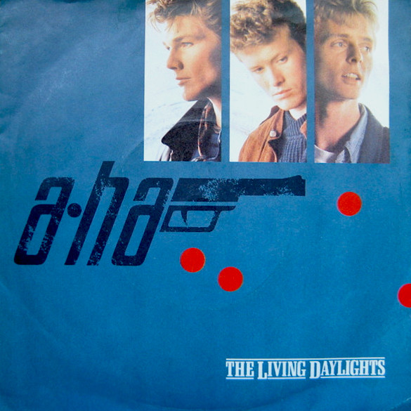 A-ha: The Living Daylights (Warner Bros. Records 1987). Kannen valokuvat: Paul Rider