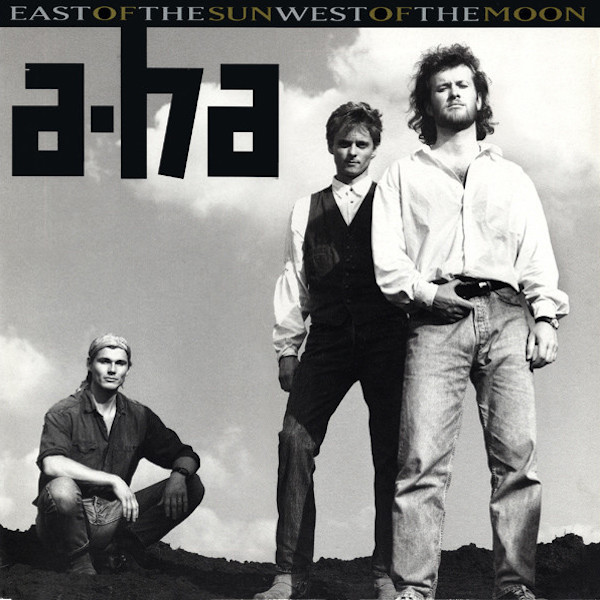 A-ha: East Of The Sun West Of The Moon (Warner Bros. Records 1990). Kannen valokuva: Just Loomis