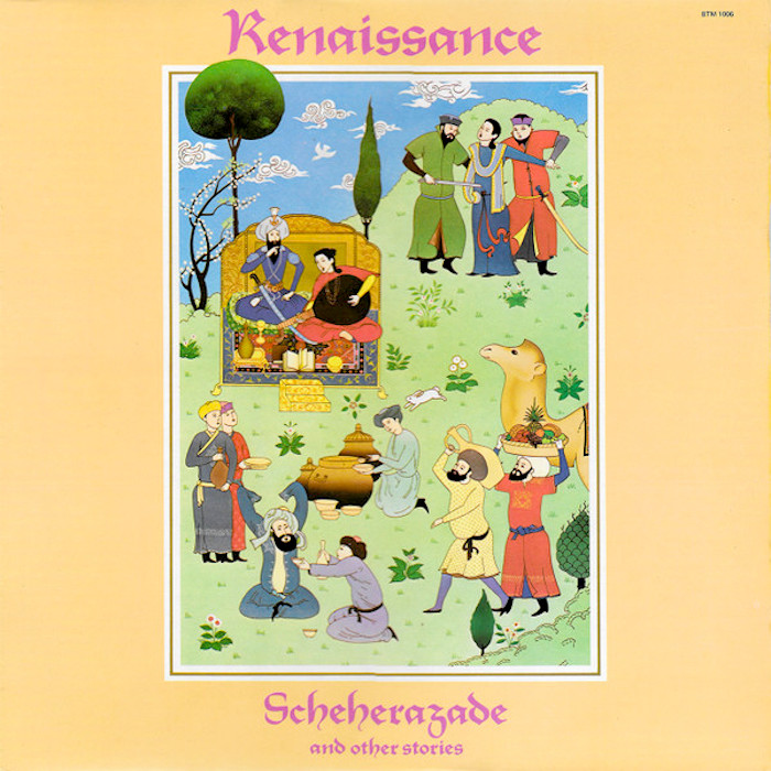 Renaissance: Scheherazade And Other Stories (BTM Records 1975). Kansitaide: Hipgnosis