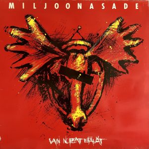 Miljoonasade: Vain nopeat elävät (Kräk! / Fazer Finnlevy 1989). Kansitaide: Seppo Välimäki