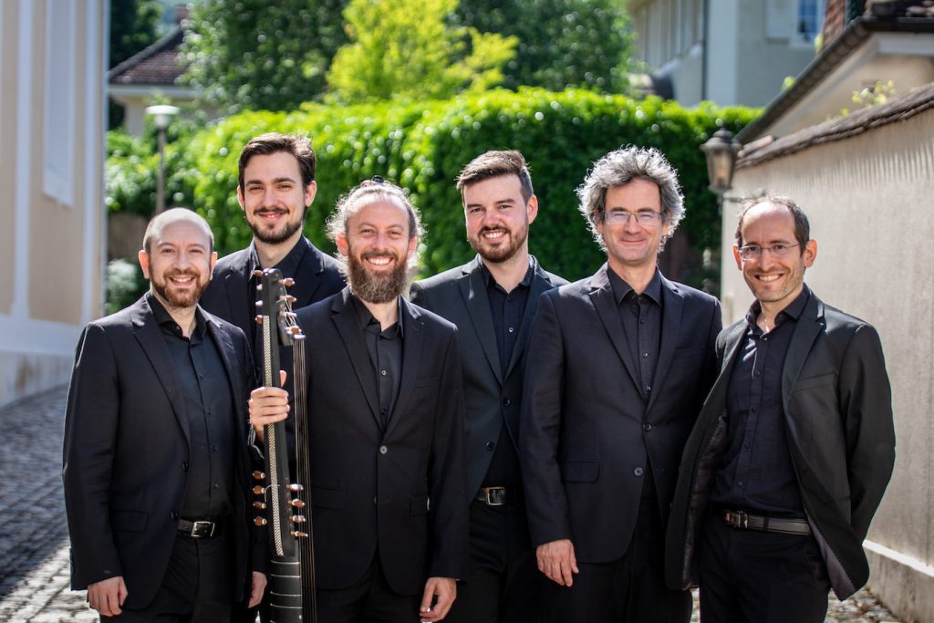 Profeti della Quinta: Doron Schleifer (vas.), Andrea Gavagnin, Ori Harmelin, Loic Paulin, Lior Leibovici, Elam Rotem. Kuva: Elam Rotem