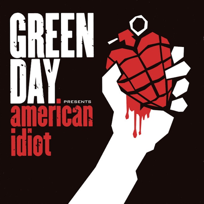 Green Day: American Idiot (Reprise Records 2004). Kansi: Chris Bilheimer