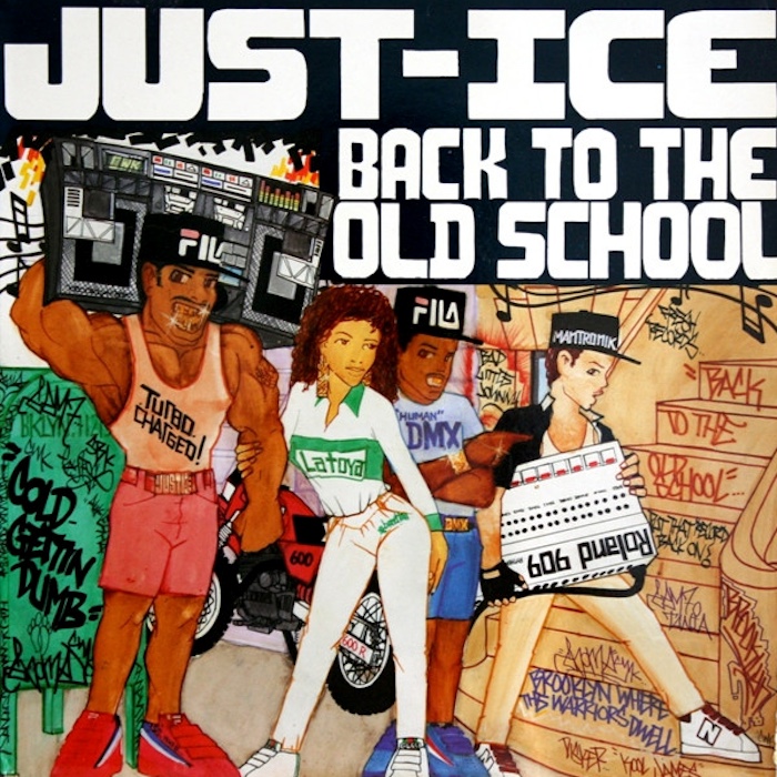 Just-Ice: Back To The Old School (Fresh Records 1986).