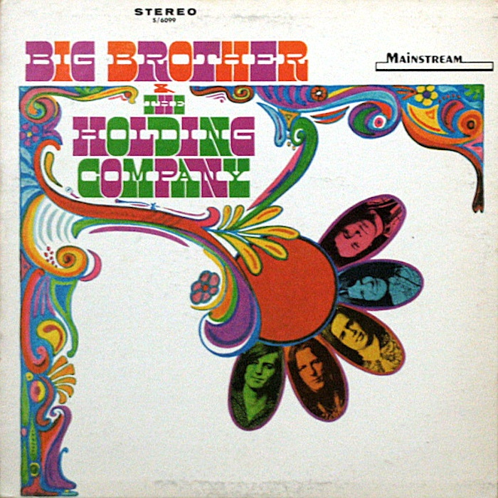 Big Brother & The Holding Company: Big Brother & The Holding Company (Mainstream Records 1967). Kansitaide: Jack Lonshein