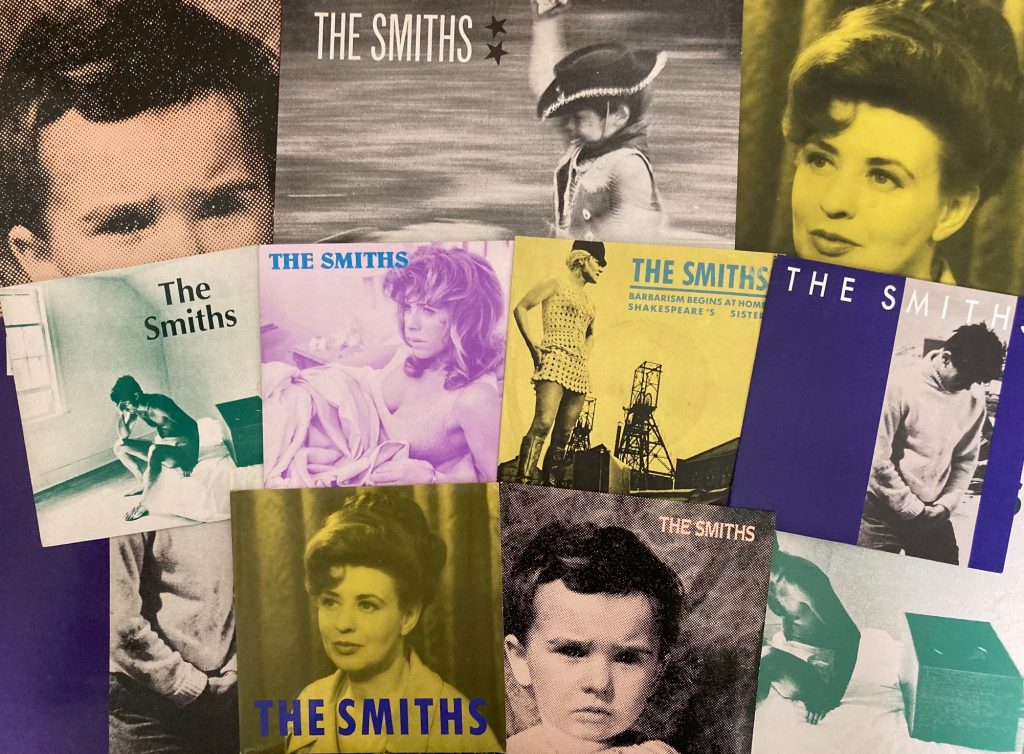 The Smithsin singlejä 1984–85. Kollaasi: Jukka Uotila
