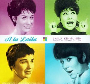 Laila Kinnunen: A la Laila – alkuperäiset levytykset 1957–1980 • 8CD + 167-sivuinen kirja (Warner Music Finland / WEA 2009).