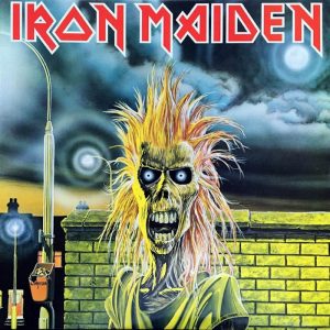 Iron Maiden: Iron Maiden (EMI 1980). Kansitaide: Derek Riggs
