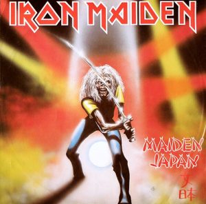 Iron Maiden: Maiden Japan • EP (EMI 1981). Kansitaide: Derek Riggs