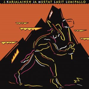 J. Karjalainen ja Mustat Lasit: Lumipallo (Poko Rekords 1988). Kansitaide: Kai Kujasalo