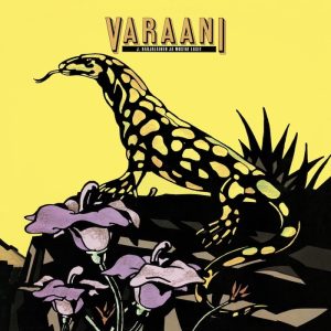J. Karjalainen ja Mustat Lasit: Varaani (Poko Rekords 1986). Kansitaide: Kai Kujasalo